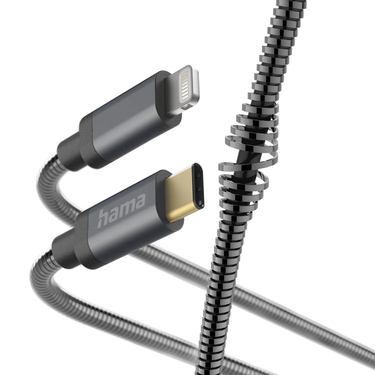Hama Metal 1,5 m Antracyt