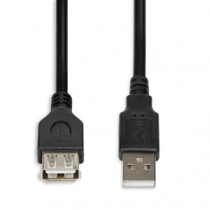 iBox IKU2P18 USB-kabel USB 2.0 1,8 m USB A Svart
