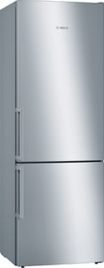 Bosch Serie 6 KGE49EICP Freestanding Refrigerator-Freezer, 419 L, Stainless Steel