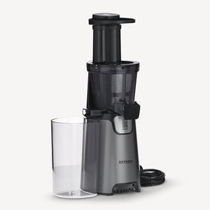 Severin ES 3571 juicepress Långsam juicepress 150 W Svart, Grå, Metallic, Rostfritt stål