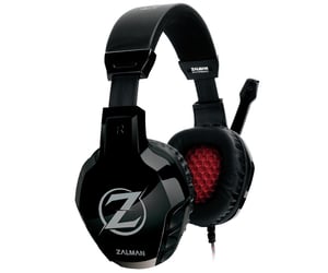 Zalman ZM-HPS300 Headphones/Headset, Wired, Headband, Gaming, Black