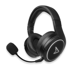 Lexip Voyager Kopfhörer-Set (mit Kabel und kabellos) Gaming-Kopfbügel Bluetooth Schwarz
