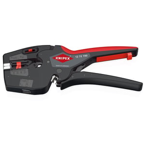 Knipex 12 72 190 isoleringsavdragare Svart, Röd