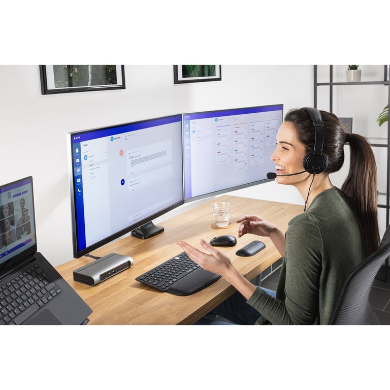 Kensington Mysz bezprzewodowa SureTrack Dual, czarna