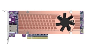 QNAP Card QM2-adapter, intern PCIe, RJ-45