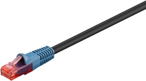 Goobay 94392 Network Cable, Black, 20 m, Cat6 U/UTP (UTP)
