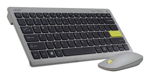 Acer Vero Combo Set Keyboard with Mouse Included Home/Office USB QWERTY Black, Gray