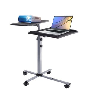 Techly ICA-TB TPM-2 laptopstativ, bärbar datorhållare, svart, silver