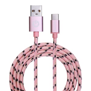 Garbot C-05-10193 1 m USB Cable (USB-A to USB-C), Pink