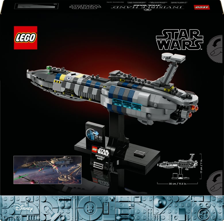 фото Блоковий конструктор LEGO Star Wars Невидима рука (75377)