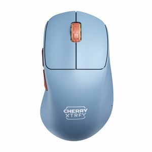 CHERRY XTRFY CX-M64W-BLUE myszka Gaming Po prawej stronie RF Wireless 26000 DPI