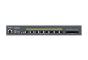 EnGenius ECS2512FP Managed L2+ 2,5G-Ethernet-Switch (100/1000/2500) mit PoE-Unterstützung, schwarz