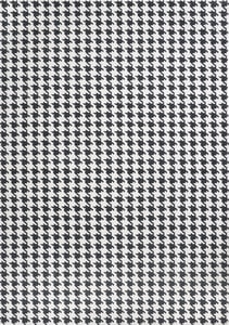 Carpet Decor Magic Home Zimmerteppich, rechteckig, Baumwolle, Polyester, schwarz, weiß