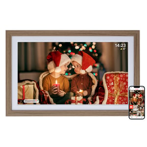 Rollei 50018 Digital Photo Frame, Brown, 54.6 cm (21.5"), Touchscreen, Wi-Fi
