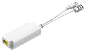 Microconnect MC-POESPLITTER-CW Netzwerkverteiler, PoE-Unterstützung, Weiß