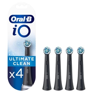 Oral-B iO Ultimate Clean ORAIOB4BK koncówka do szczoteczki 4 szt. Czarny