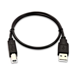 V7 V7USB2AB-50C-1E USB Cable USB 1.0 0.5 m USB A to USB B Black