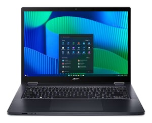 Acer TravelMate TMP414RN-54-TCO-5067 Intel Core Ultra 5 125U Hybrid (2-in-1) 35.6 cm (14") WUXGA touchscreen 32 GB DDR5-SDRAM 1 TB SSD Wi-Fi 6E (802.11ax) Windows 11 Pro Blue