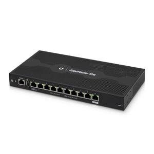 Ubiquiti EdgeRouter 10X Router, schwarz