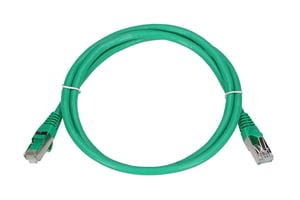 Extralink Cat.6 FTP 1m Copper LAN Patchcord, 1 Gbit/s Twisted-Pair Network Cable