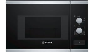 Bosch BFL520MS0 kuchenka mikrofalowa Czarny, Stal nierdzewna Kuchenka mikrofalowa kombinowana Wbudowany 20 l 800 W