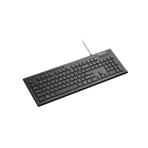 Canyon CNS-HKB2-BG klawiatura Uniwersalne USB QWERTY Angielski Czarny