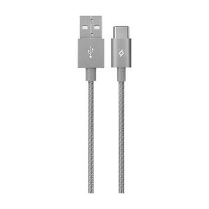 Ttec AlumiCable kabel USB 1,2 m USB C USB A Szary