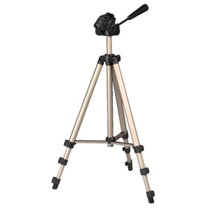 Hama Star 75 Stativ für digitale/analoge Kameras, 3 Beine, Schwarz, Silber