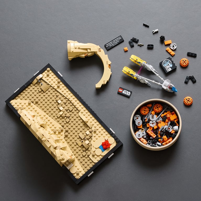 фото Блоковий конструктор LEGO Star Wars Діорама Mos Espa Podrace (75380)