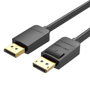 Vention HACBH DisplayPort-Kabel, 2 m, schwarz
