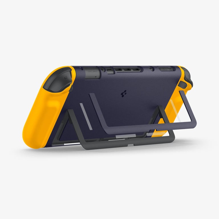 Spigen Nano Pop Pokrowiec Nintendo Poliwęglan (PC) Granatowy (marynarski), Żółty