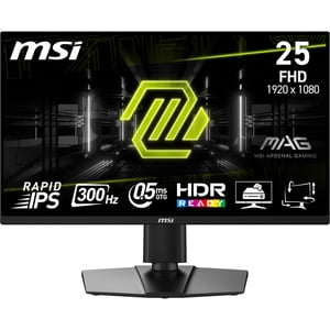 MSI MAG 255PXF monitor komputerowy 62,2 cm (24.5") 1920 x 1080 px Full HD Czarny