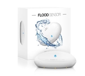 Fibaro FGFS-101 sensor för luftens temperatur och luftfuktighet Inomhus/Utomhus Fristående Trådlös