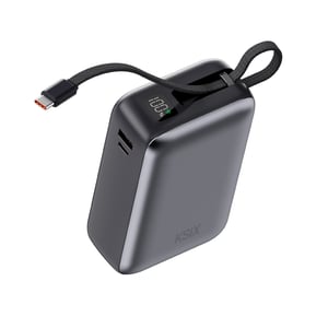 Ksix BPB30PD65INTG bank mocy Litowo-polimerowy (LiPo) 30000 mAh Szary