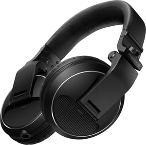 Pioneer HDJ-X5 Hörlurar med sladd, huvudbåge, scen/studio, svart
