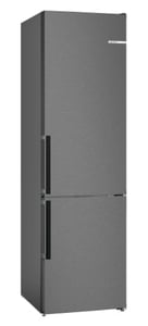 Bosch Serie 4 KGN39VXBT Freestanding Refrigerator-Freezer, 363 L, Black