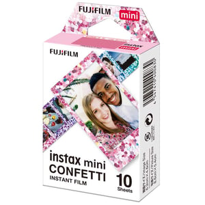 Fujifilm mini Confetti flash film, 10 pcs., 54 x 86 mm