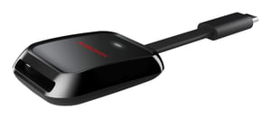 SanDisk QuickFlow USB 3.2 Gen 1 (3.1 Gen 1) Type-C-Kartenlesegerät, schwarz