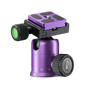 Mantona 21188 statyw Kamery cyfrowe/analogowe 3 x noga Fioletowy