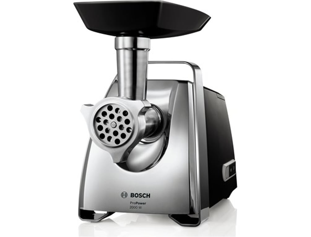 Bosch MFW67440 maszynka do mielenia 2000 W Czarny, Stal nierdzewna