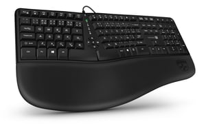Connect IT CKB-2800-CS USB-tangentbord för hemmabruk, QWERTY, tjeckiska, slovakiska, svart