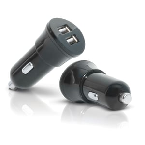 Mobilis Car Charger 2 USB Uniwersalne Czarny Zapalniczka Automatyczna