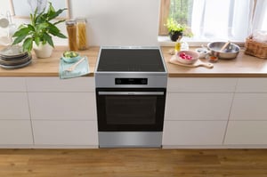 Gorenje GEIT6C60XPG Kuchenka wolnostojąca Prąd elektryczny Płyta indukcyjna strefowa Stal nierdzewna