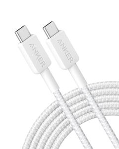 Anker A81F7G21 USB-kabel 3 m USB-C 60 W Vit