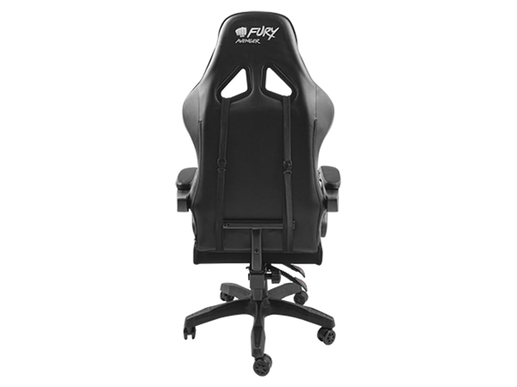 FURY Avenger L Uniwersalny fotel dla gracza Obite siedzisko Czarny