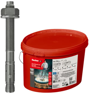 Fischer 568862 kotwa śrubowa/kołek rozporowy 135 szt.