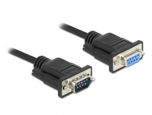 DeLOCK Kabel szeregowy RS-232 D-Sub9 męski na żeński 3 m