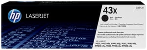 HP 43X oryginalny wkład z czarnym tonerem LaserJet XL