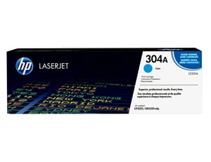 HP 304A oryginalny wkład z błękitnym tonerem LaserJet
