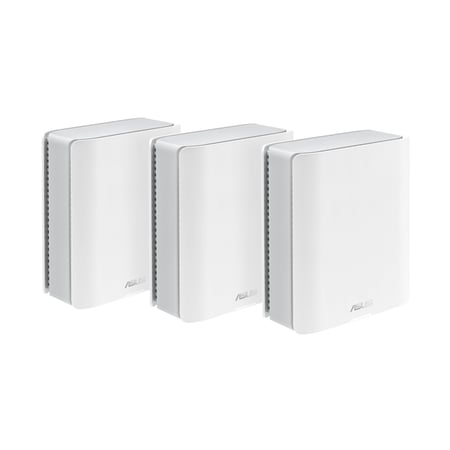 ASUS ZenWiFi BT10 – 3er Pack Weiß Trójpasmowy (2,4 GHz / 5 GHz / 6 GHz) Wi-Fi 7 (802.11be) Biały 3 Wewnętrzny